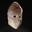 6.png The Legend Of Zelda - Princess Zelda Cosplay Costume Face Mask 3D print model