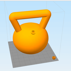 2019-03-04 (3).png Free STL file kettlebell or russian weight / pesa rusa・3D printer design to download