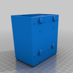 2022-04-19_2x2_Toolbox_folding_rule.png Free STL file Pegboard – 2x2 Toolbox folding rule・3D print object to download