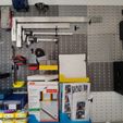 photo1676467527-1.jpeg Pegboard (Tool panel) Kit with a Variety of Tools