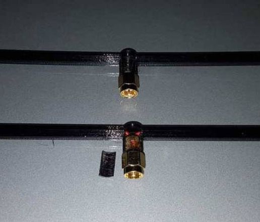 Lora 868 MHz dipole antenna - 3D model önizlemesi