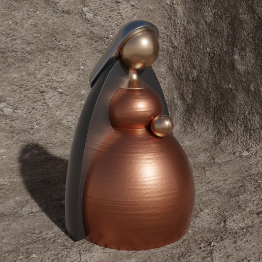 Virgin Mary - 3D model önizlemesi