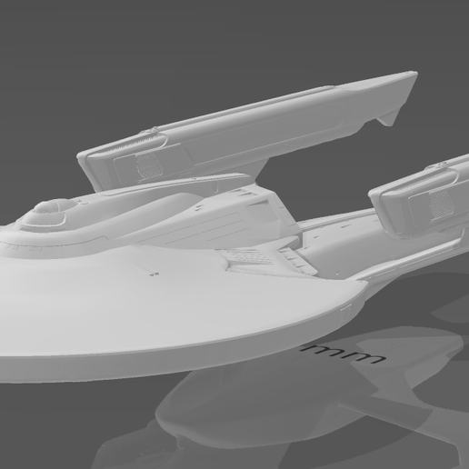 STO - Federation - Shangri-La-class Command Warship 3D model