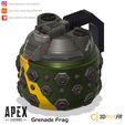 Apex-Grenade-Wip-05.jpg Apex Legends réplique 1:1 FanArt de la Grenade Frag