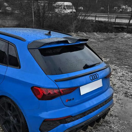 Audi A3/S3/Rs3 8Y lip wing rear trunk 2020+ 1/1