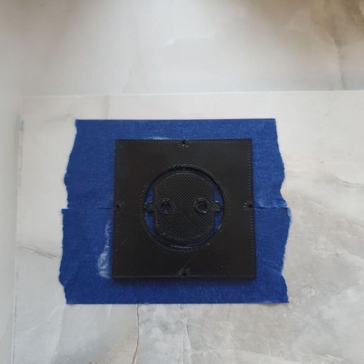 🛁 Wall outlet hidden-hidden socket for under-tile installation・ STL ...