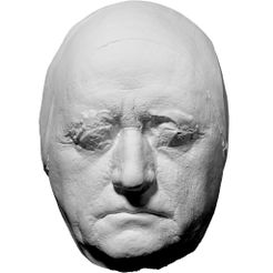 Goethe_Lifemask-1-1024x1024.jpg Archivo OBJ gratuito Máscara salvavidas de Johann Wolfgang von Goethe・Design para impresora 3D para descargar, ThreeDScans