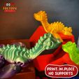 7.jpg STL file FLEXI PRINT-IN-PLACE LOCHNESS MONSTER ARTICULATED・3D print design to download