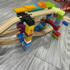 🌉 SET: Lego DUPLO train BRIDGES (optimized) by sh, Download free STL  model