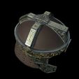 Gimli_8.jpg Gimli Helmet Return of the King 3d digital download