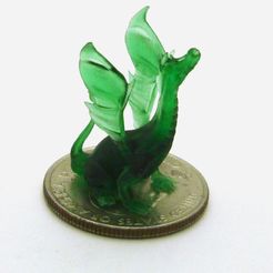 projet_tiny_adalinda_on_quarter.jpg Fichier STL gratuit Adalinda The Singing Serpent・Plan à télécharger et à imprimer en 3D