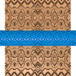 556544545.jpg 3D-Datei stricken Ton Walze stl / Stricken Muster Keramik Walze stl / Kette Ton Nudelholz /Blume Muster Cutter Drucker・3D-Drucker-Vorlage zum herunterladen