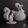 5555.jpg Scrat & Scratte – 3D Models with Presupported STL Files (Ice Age Inspired)