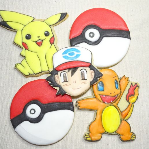 pokemons set 3D model