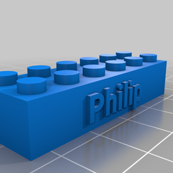 5734766e-7481-475f-abbc-40b51b05ff2f.png 3D-Datei LEGO kompatible Textbausteine Philip kostenlos・3D-druckbares Objekt zum herunterladen