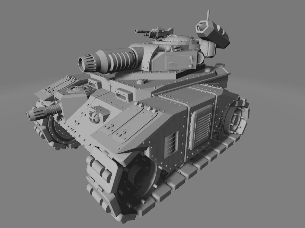 3D file Phantom Tank 2.0・3D printing model to download・Cults