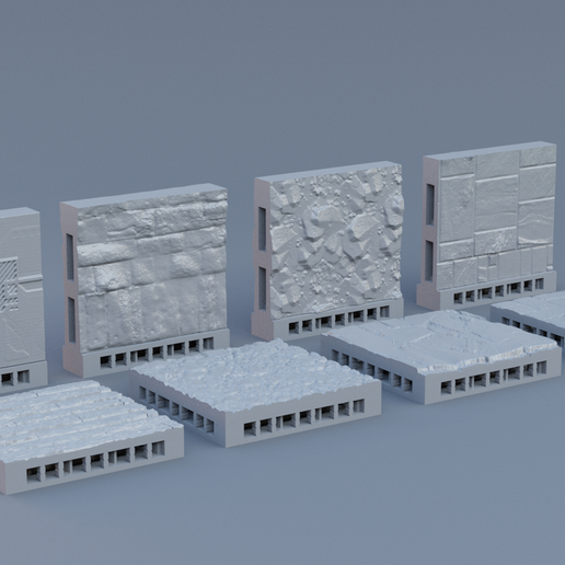 MakeTile Custom Image Examples - 3D model önizlemesi