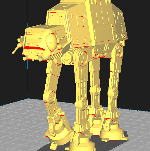 AT-AT Walker - Decorative 3D Model