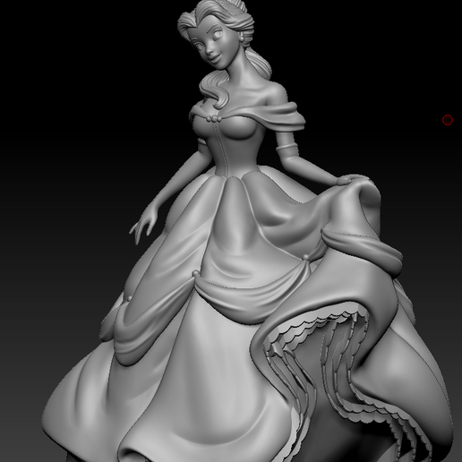 princess belle white dress THE BELLE WEDDING GOWNS