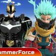 CGtrader04.jpg Armored All Might - My Hero Academia