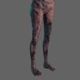 6.jpg Animated Zombie woman-Rigged 3d game character Low-poly 3D model