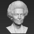 10.jpg Margaret Thatcher bust ready for full color 3D printing