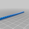eurorack_threaded_strip-repeating.png Inserto roscado Eurorack / Carril deslizante
