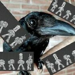 Crows.jpg Fichier 3D Beaky Boyz Builder : PF_MK-Six・Plan pour impression 3D à télécharger