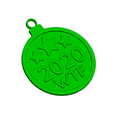 2020WTFChristmasBaubleOrnamentWithJumpring3DImage.png Christmas Ornament - 2020 WTF Bauble