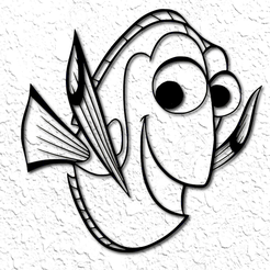 project_20230209_2311417-01.png Disney Pixar Finding nemo Dory wall art finding Dory wall décor