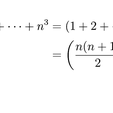 CubeToSquare0.png Sum of Cubes to Square of Sum