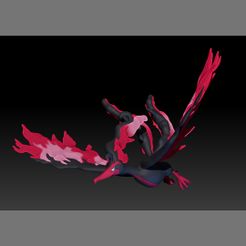 Pokemon-Galarian-Moltres.jpg Archivo STL Pokemon Galarian Moltres・Modelo para descargar y imprimir en 3D