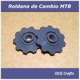 Roldana de Cambio MTB OCG Crafts MTB Derailleur Washer