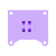 backplate.stl CR10s Pro PI Kamerahalterung mit Nivelliereinrichtung