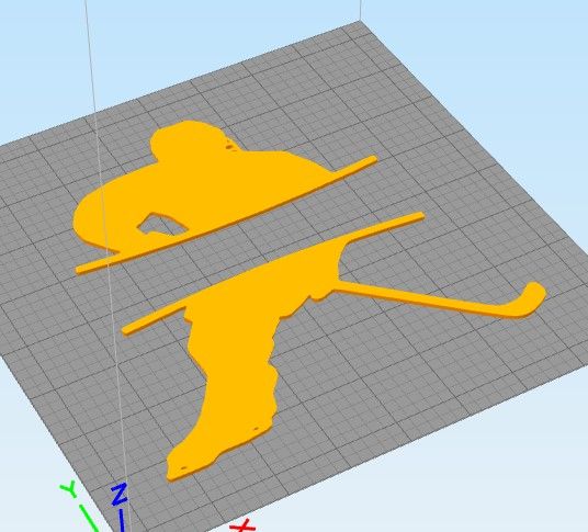 c5.jpg STL-Datei wall decor hockey set・Design für 3D-Drucker zum herunterladen, satis3d