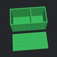 Captura-de-Pantalla-2023-03-17-a-las-16.37.55.jpg STL file WEED BOX CONTAINER HERBAL HERB BIG 3 GRINDERKING 180X90X95MM EASY PRINT・3D print design to download