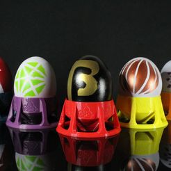 IMG_6612.jpg Datei 3D Easter Egg Cup Rabbit Egg Holder・Modell für 3D-Druck zum herunterladen