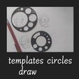 templates circles, draw.png Schablonen Kreise, zeichnen