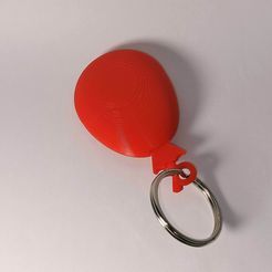 1.jpg Fichier STL Porte-clés Balloon AirTag・Design pour imprimante 3D à télécharger