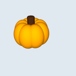 Pumpkin-Picture.png STL-Datei Kürbis-Glas kostenlos・3D-druckbare Vorlage zum herunterladen
