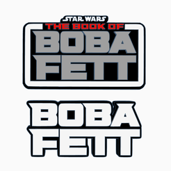 Screenshot-2024-03-08-153404.png 2x (THE BOOK OF) BOBA FETT Logo Display by MANIACMANCAVE3D
