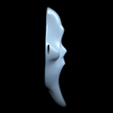 Untitled_Viewport_013.png Ghost face Scream mascara Ghost Face Mascara Scream Usable Mask Halloween real size