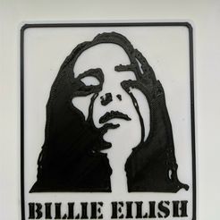 1662410581496.jpg Billie Eilish decorative plaque