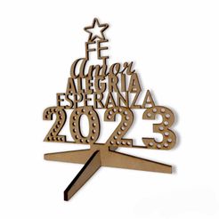 arbol-navidad-palabras.jpeg arbol de navidad 2024 para corte laser CNC