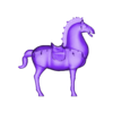 6566.stl Horse Figurines And Statues