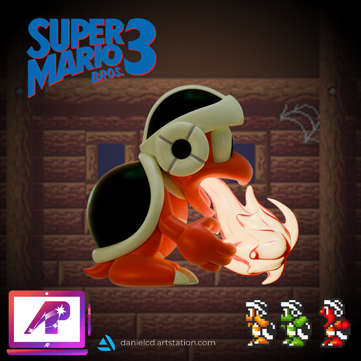 0f2.png Boomerang and Hammer Bros Super Mario Bros 3 snes gba version