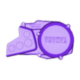 cover_mesh_preview.stl Yamaha DT50LC Ignition & Sprocket Cover (Left Side) - High Precision 3D Scan