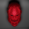 10.png Atrocitus Face Mask - Gamer Cosplay Helmet 3D print model