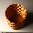 hexvase2.jpg Fichier 3D gratuit Vase à surface hexagonale (impression en spirale)・Objet pour impression 3D à télécharger