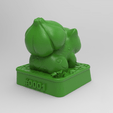 untitled.81.png Bulbasaur #0001 Keycap - 3D Model File STL